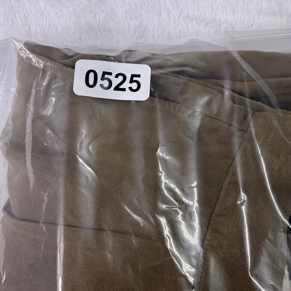 Tommy Bahama Shorts Mens 42 Brown Island Zone Relax‎ Silk Chino Resort Pleated